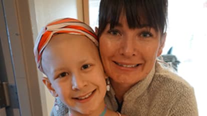 NCI-designated expertise helps a 7-year-old fend off osteosarcoma