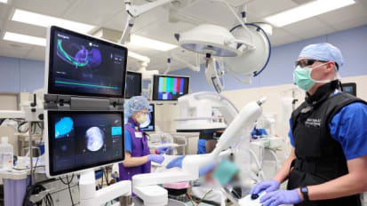 Robotic Arm Guides Physicians in Performing Pulmonary Biopsy for the First Time in St. Louis