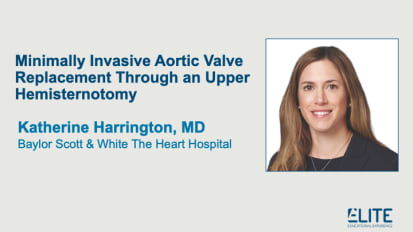 Minimally Invasive Aortic Valve Replacement Through an Upper Hemisternotomy