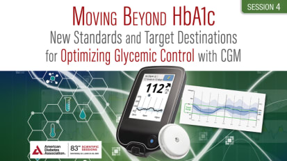 Real World Case Management Sessions: Putting CGM Into Practice in the Real World<br><sub>Using New Glycemic Metric 'Destinations' to Move Beyond HbA1c</sub>