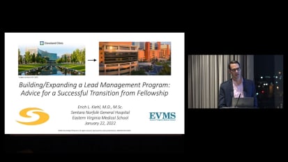 Building/Expanding a Lead Management Program: Advice for a Successful Transition from Fellowship