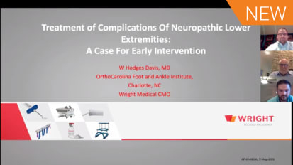 Neuropathic Reconstruction: Indications and Techniques for Early Intervention with Dr. W. Hodges Davis and Dr. Jeffrey Loveland [AP-014207A]