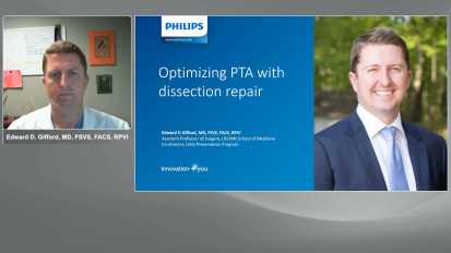 Optimizing PTA with dissection repair with Dr. Ted Gifford