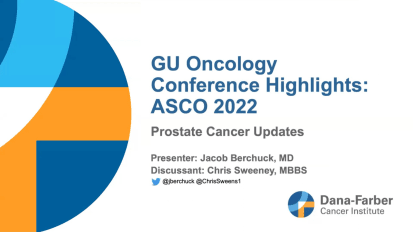 Prostate Cancer Conference Highlights from ASCO 2022