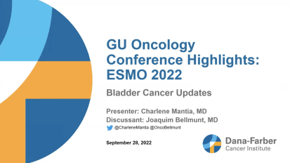 Bladder Cancer Highlights from ESMO 2022