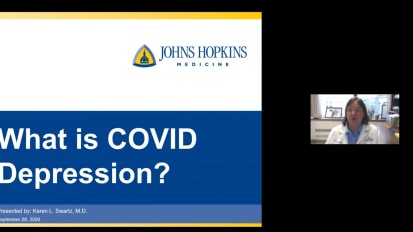 Psychiatry Grand Rounds: “What is COVID Depression?”