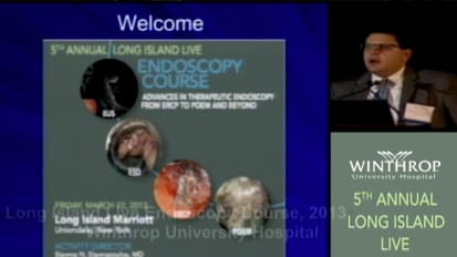 2013 LI Live Endoscopy Course: Overview