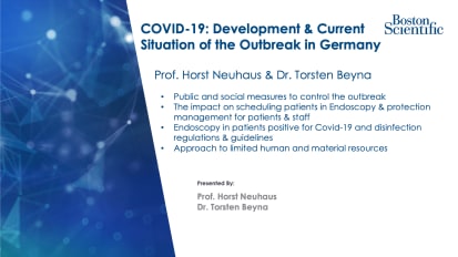 COVID-19: Development & Current Situation of the Outbreak in Germany