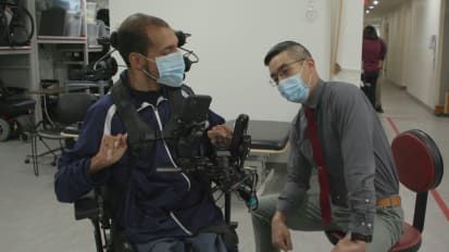 Wheelchair clinic gives specialized services to profoundly disabled patients
