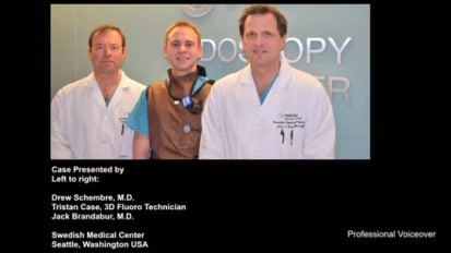 Guidewire Facilitates Stent Placement to Repair a Damaged Pancreatic Duct, by Drew Schembre, MD, Jack Brandabur, MD, and Tristan Case