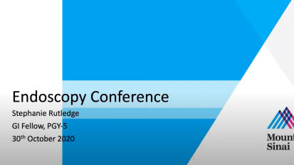 Endoscopy Conference 10/30/20