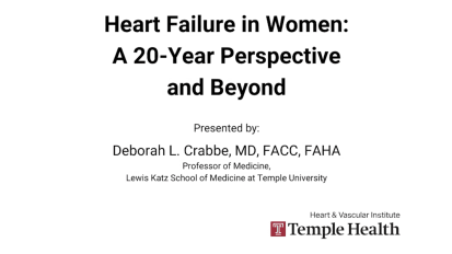  Heart Failure in Women: A 20-year Perspective and Beyond