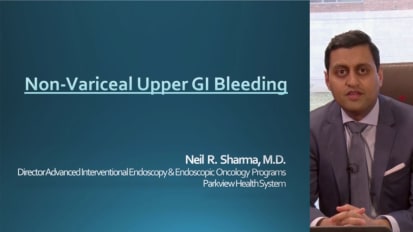 Non-Variceal Upper GI Bleeding