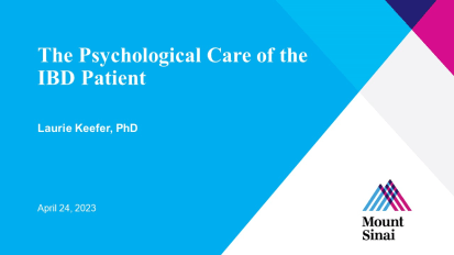 The Psychological Care of the IBD Patient