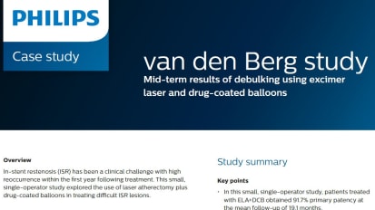 van den Berg laser and DCB in ISR