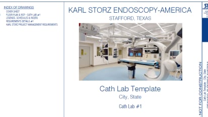 Catheterization Lab, Imaging Suite Design Template