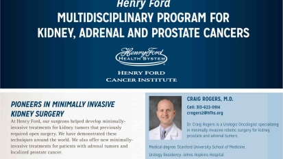 Multi-Disciplinary Program for Kidney, Adrenal and Prostate Cancers