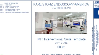 iMRI Operating Room Design Template