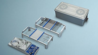 Standard Size Laparoscopic Container System