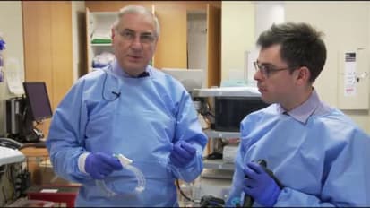 Demonstrating the Hydrostatic Technique Using a Hydrophilic Guidewire, by David Carr-Locke, MD