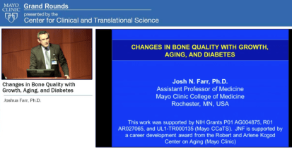 Grand Rounds: Changes in Bone Quality With Growth, Aging and Diabetes