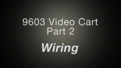 9603 Video Cart, Part 2: Wiring