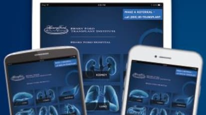 The Henry Ford Transplant App