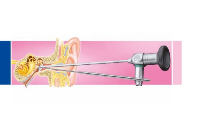 Instrument Set for Endoscopic Middle Ear Surgery - Karl Storz