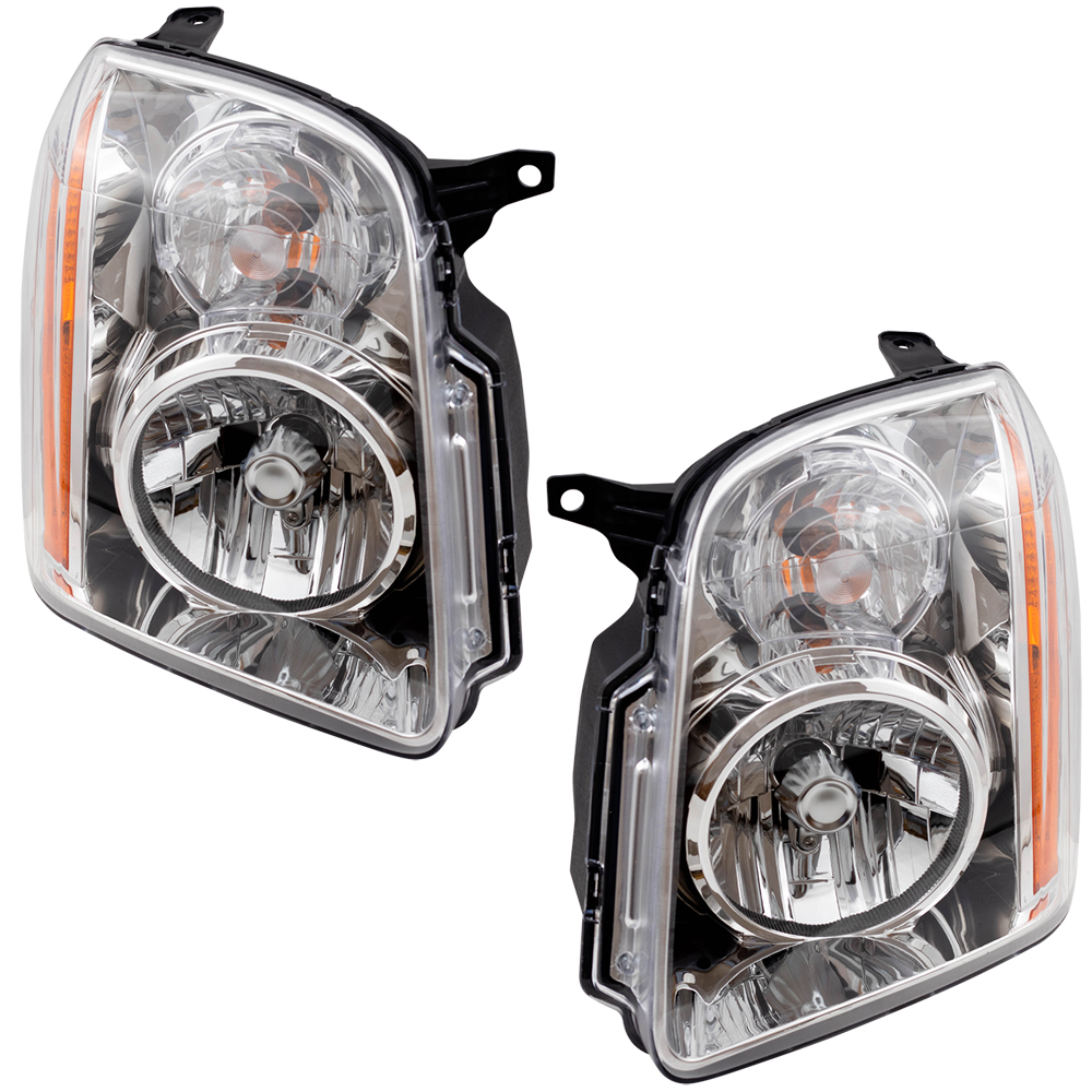 0714 GMC Yukon & Yukon XL New Pair Set Halogen