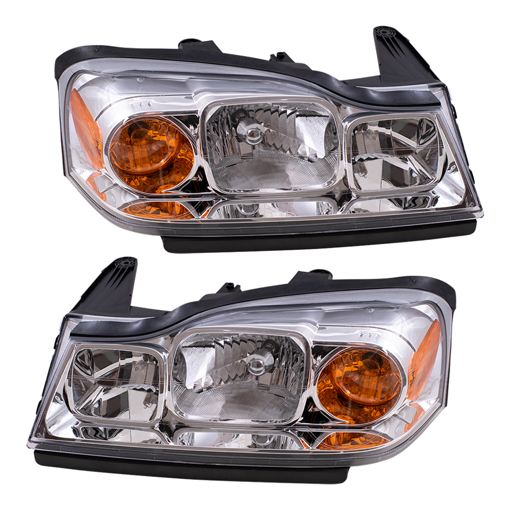 0607 Saturn VUE SUV New Pair Set Headlight Headlamp
