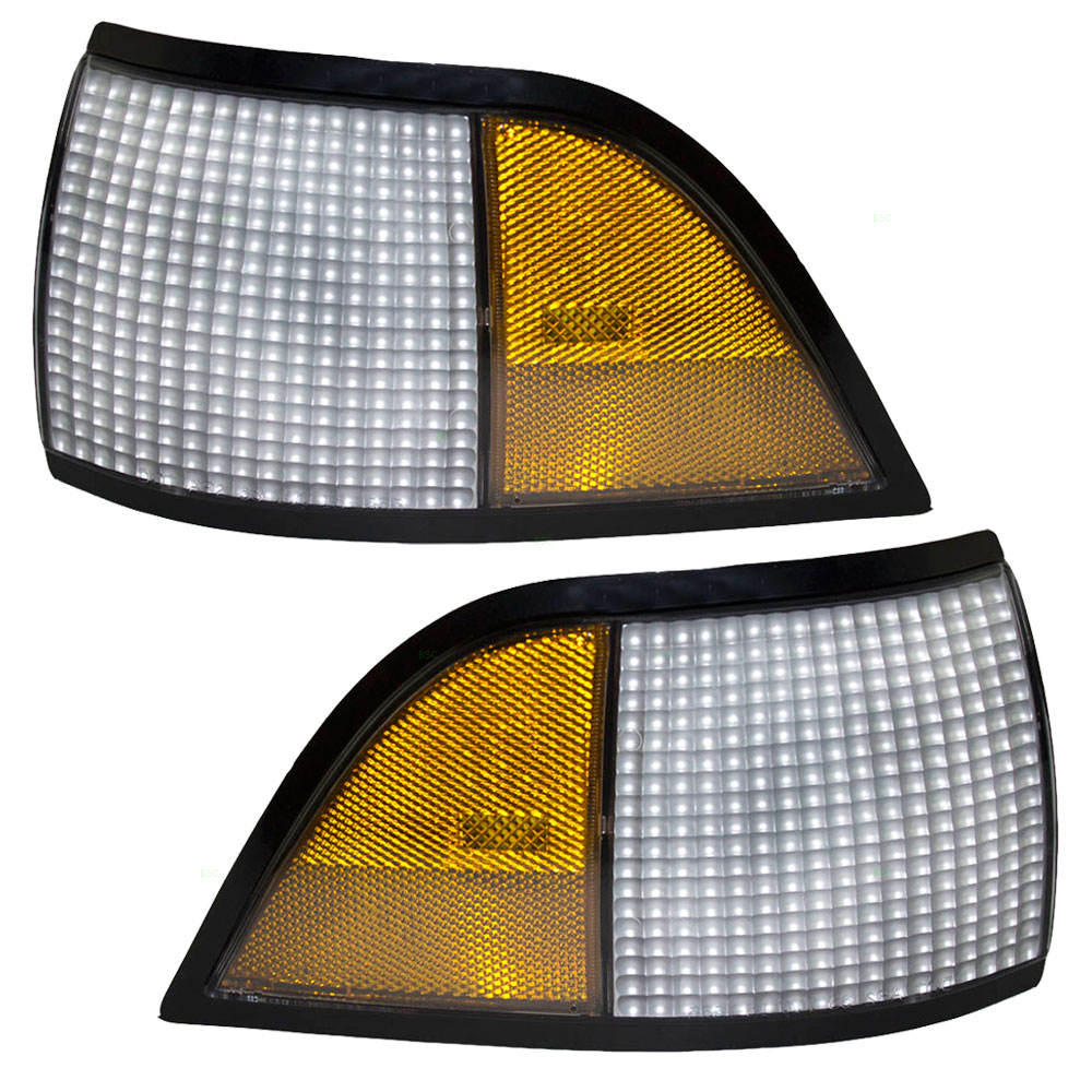 8890 Cavalier New Pair Set Front Signal Side Marker