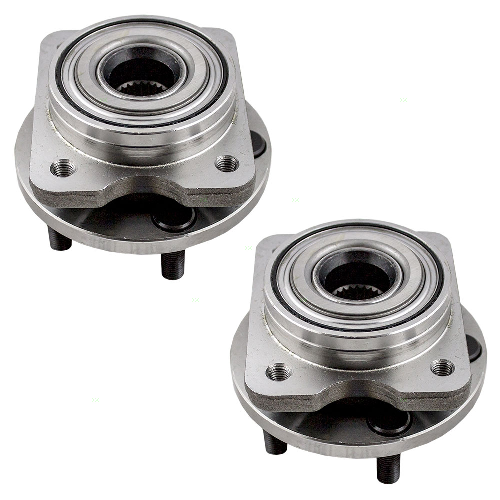 Chrysler Dodge Plymouth Van Set of Front Wheel