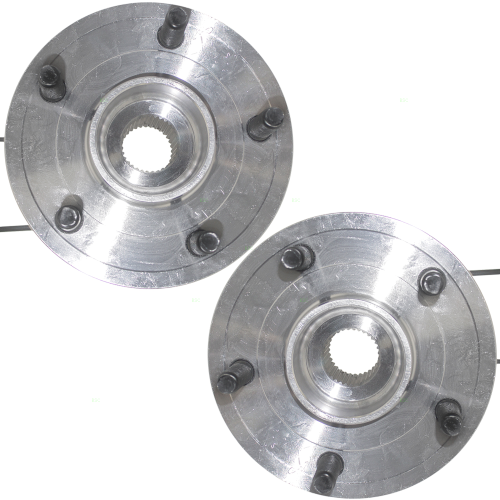 2004 2005 Dodge Durango SUV Set of Front Wheel Hub Bearings