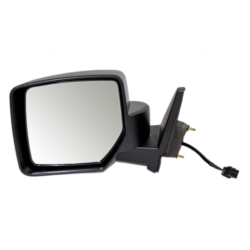 0717 Jeep Patriot Drivers Side View Power Mirror Heated Textured