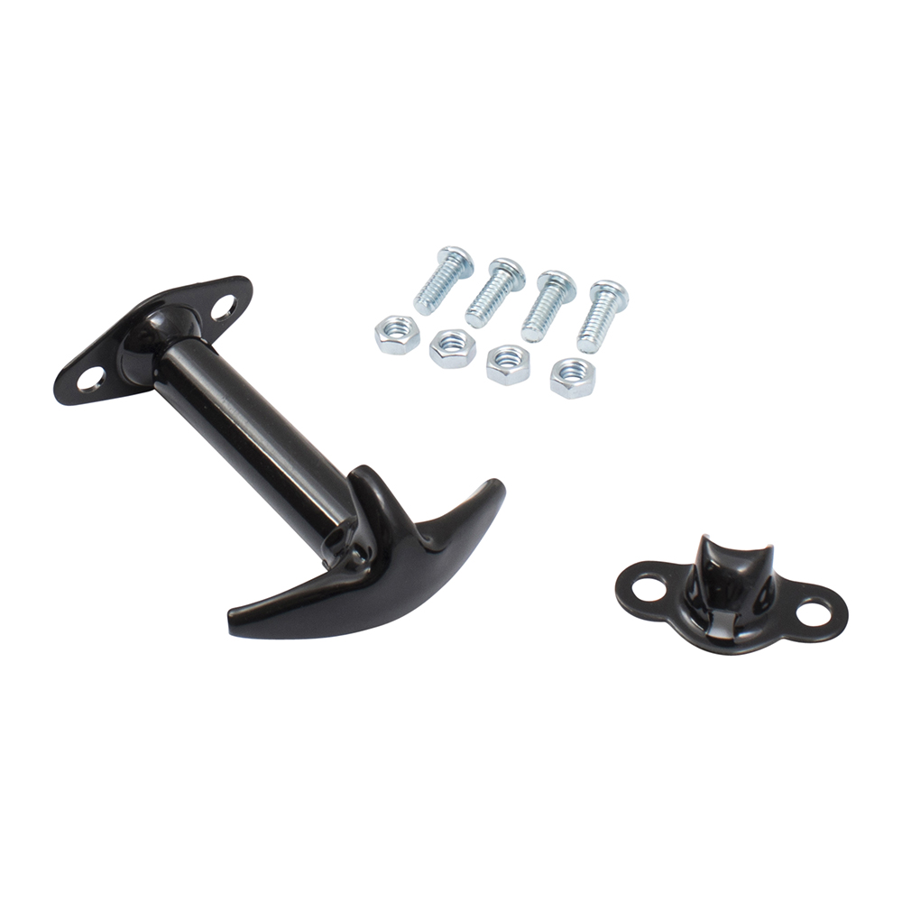 Jeep CJ Wrangler Hood Latch Safety Catch Bracket Kit