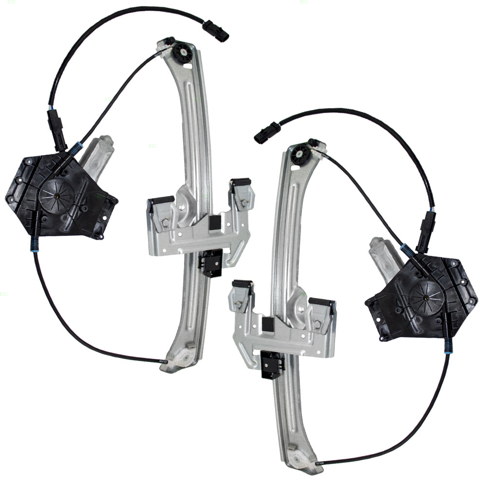0105 Chrysler PT Cruiser Set of Front Power Window Lift Regulators