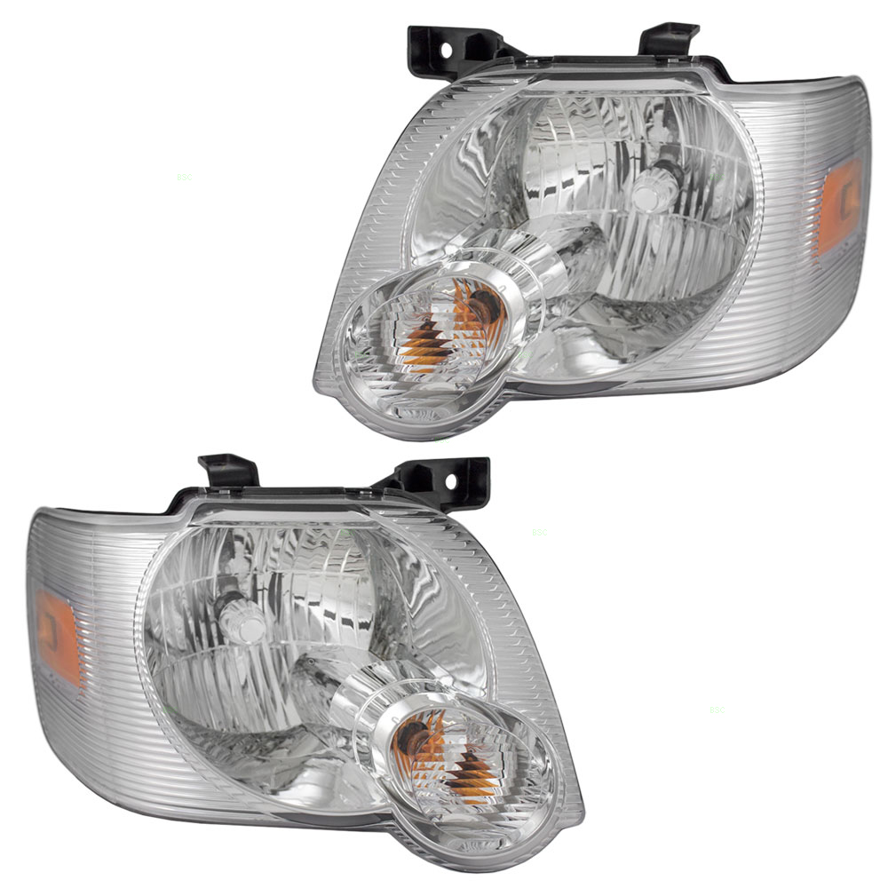Ford Explorer Amp Sport Trac Pickup Truck Set Of Headlights