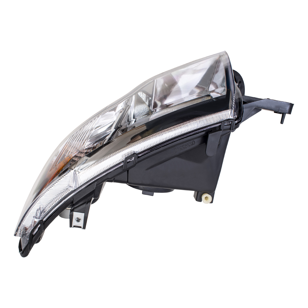 0710 Ford Edge Drivers Headlight Assembly Chrome Bezel