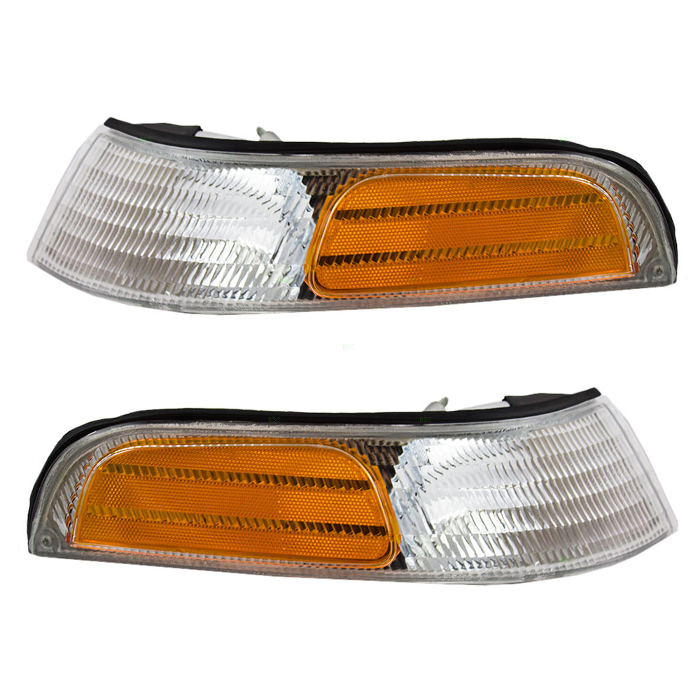 9297 Ford Crown Victoria Set of Front Park Signal Marker Lights