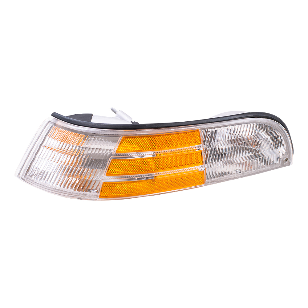 9297 Ford Crown Victoria Drivers Side Park Signal Marker Light Assembly with Cornering Lamp