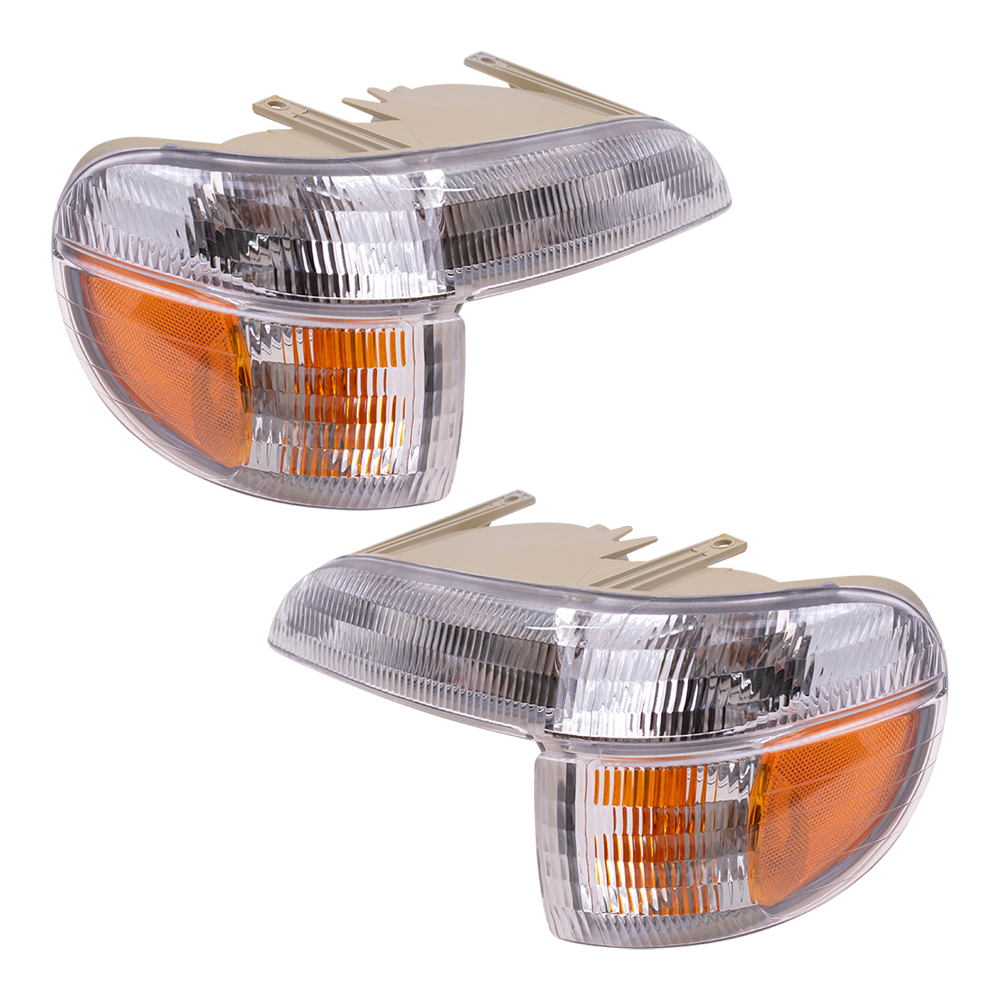 Ford Explorer Mercury Mountaineer New Pair Set Park Signal Corner Marker Light