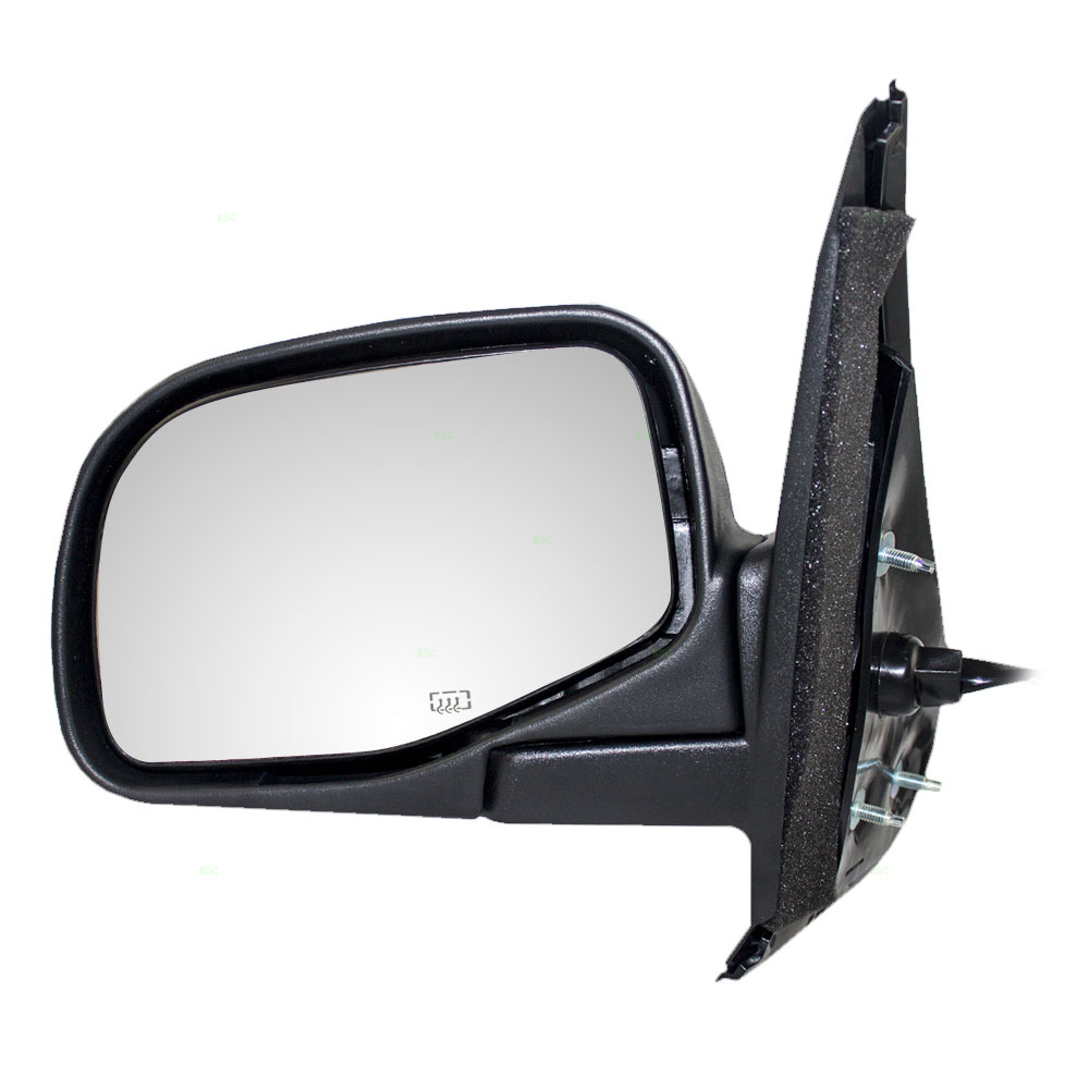 95-01 Ford Explorer Drivers Side View Power Mirror Heated Textured