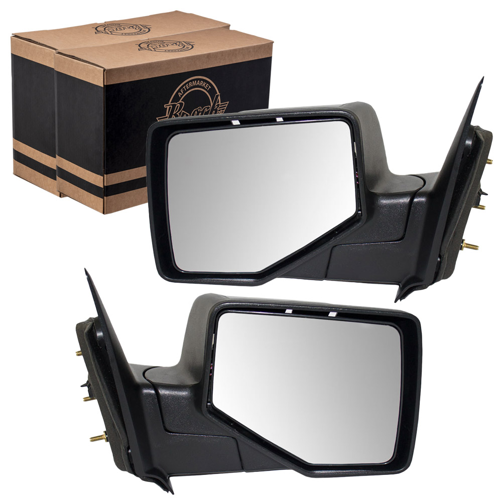 0611 Ford Ranger Pickup Truck Set of Side View Manual Mirrors Textured