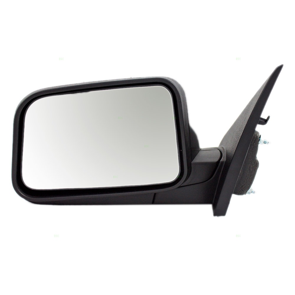 AutoandArt.com - 2007 Ford Edge New Drivers Power Side View Mirror Glass Housing Assembly 2007 Ford Edge Driver Side Mirror Replacement