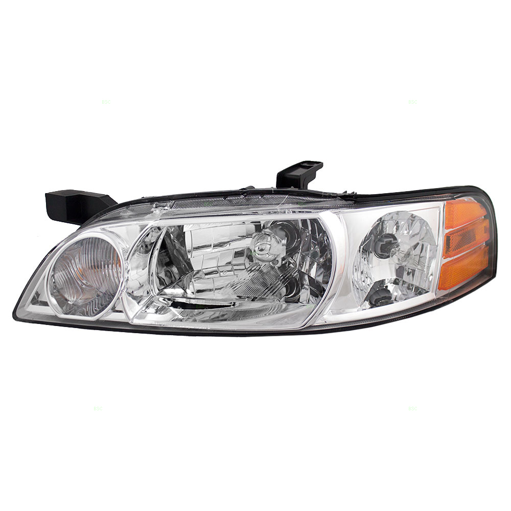 0001 Nissan Altima Drivers Combination Halogen Headlamp Headlight