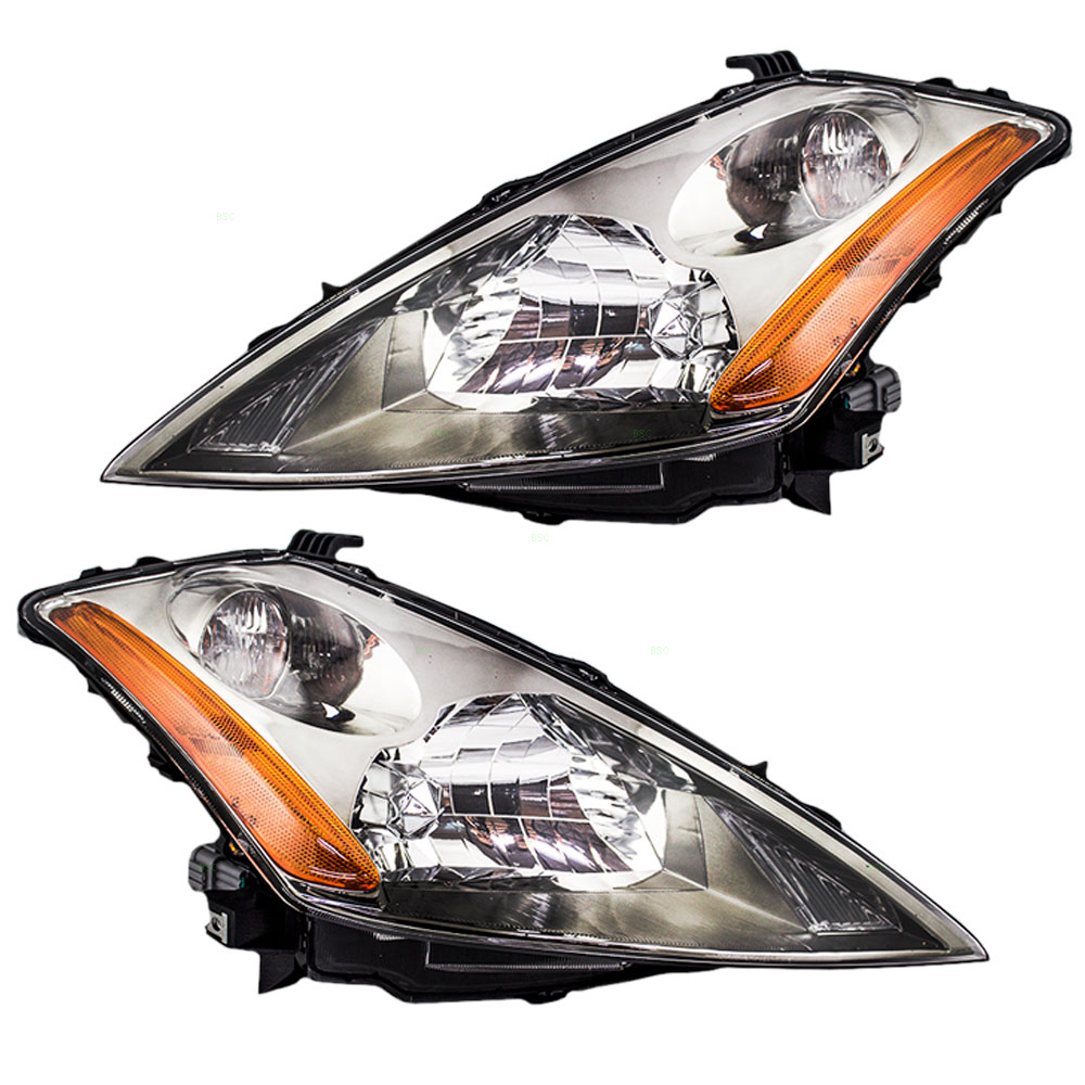 0307 Nissan Murano New Pair Set Halogen Headlight