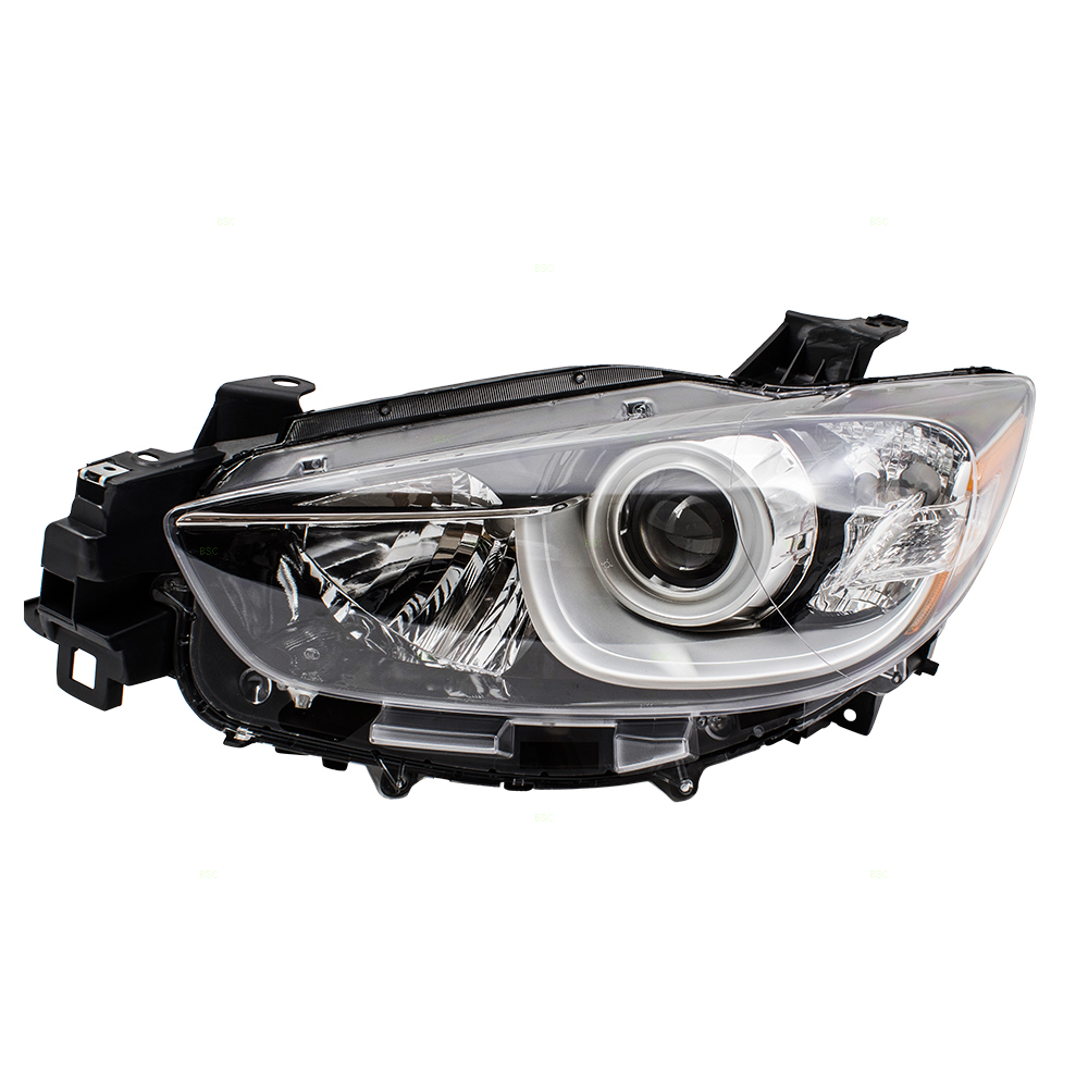 13-15 Mazda CX-5 SUV Set of Halogen Headlights Headlamps
