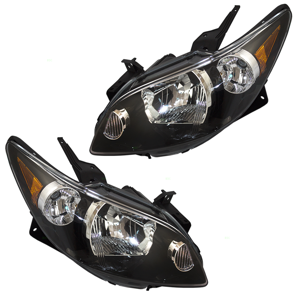0406 Mazda MPV New Pair Set Headlight Headlamp Lens
