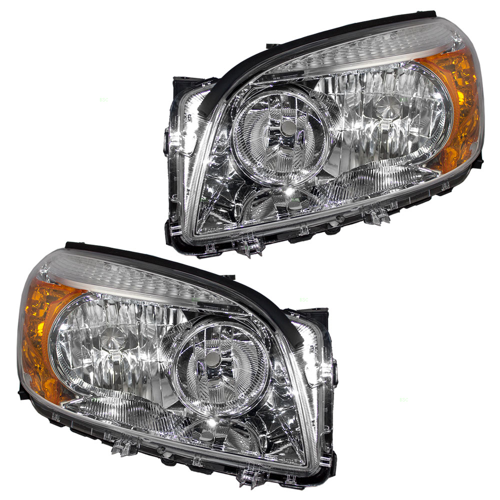 06 08 Toyota RAV4 Set Of Headlights EverydayAutoParts