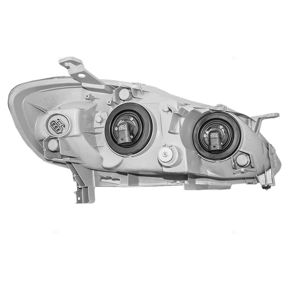 0304 Toyota Corolla S New Drivers Headlight Headlamp Smoked Lens Housing Assembly
